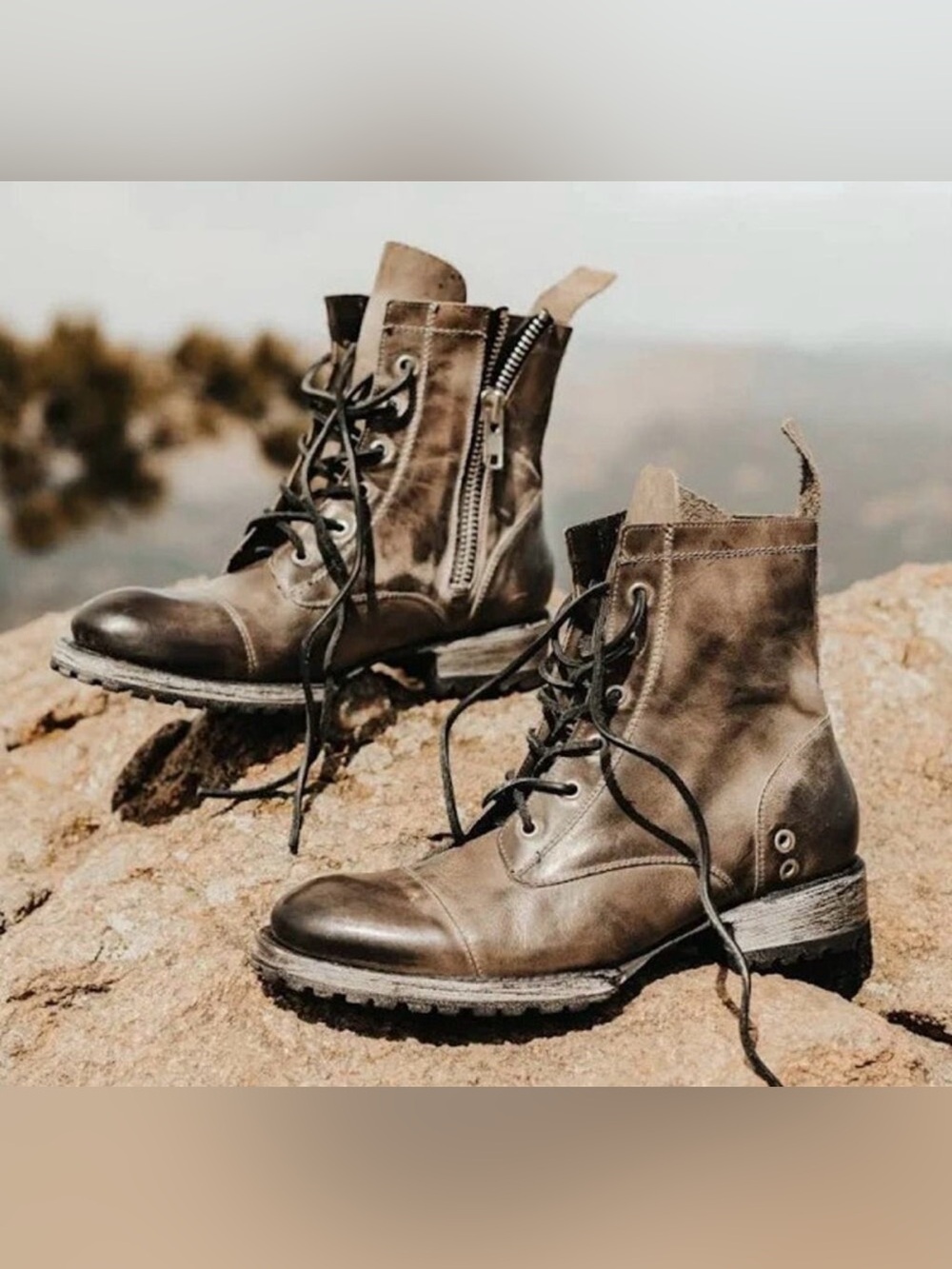 Freebird by Steven Jarvis Lace-Up Leather Boots